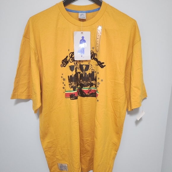 Nike The Game Is Beautiful Men's Yellow Rare T-shirts Size XL - Picture 6 of 7